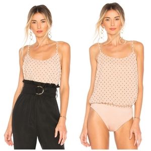 🖤 L'academie Astra Bodysuit in Nude Dot